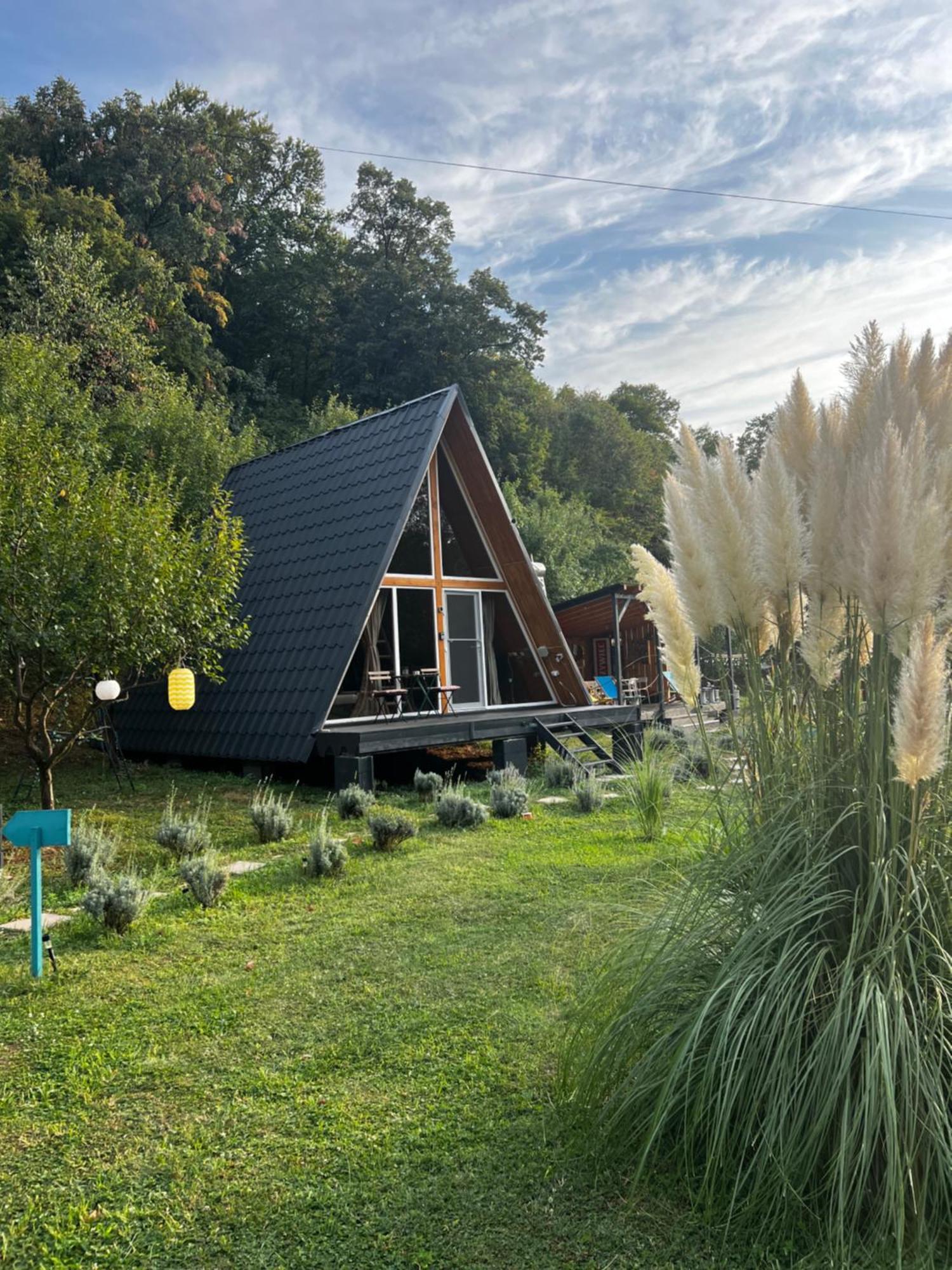 Cabane A-Frame Svinita エクステリア 写真