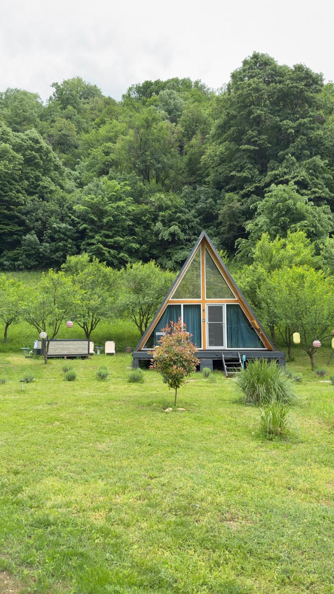 Cabane A-Frame Svinita エクステリア 写真